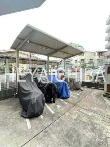 グランフォース町屋のその他共用部分|バイク置場