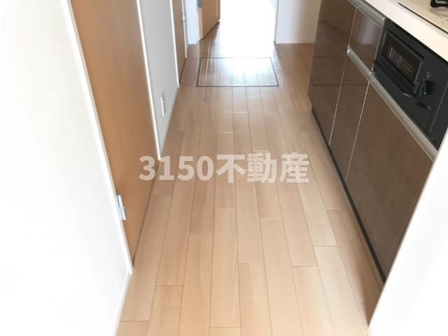 サンフローラＡの内装|廊下