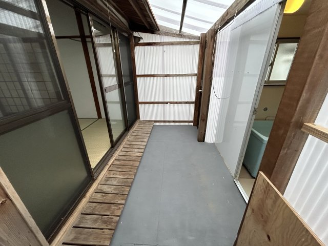 岡田５丁目平屋のバルコニー