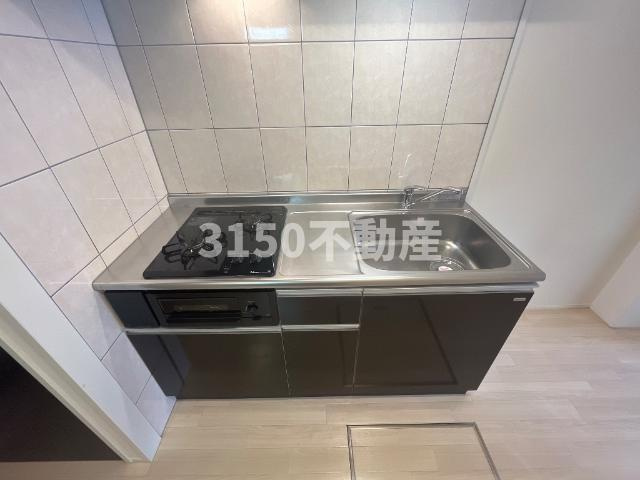Ｎｏｒｔｈ　Ｇａｒｄｅｎ　Ａ棟のキッチン|キッチン