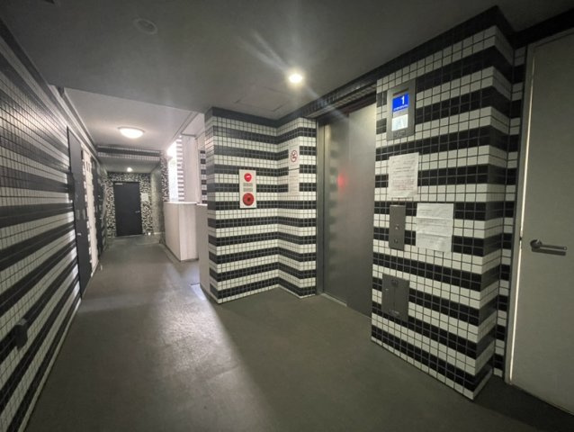 PREMIUM CUBE 不動前 DEUX のロビー