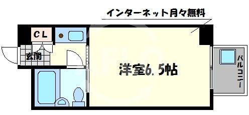 シャンテジョイフルの間取り|シャンテジョイフル　ゆったりした間取