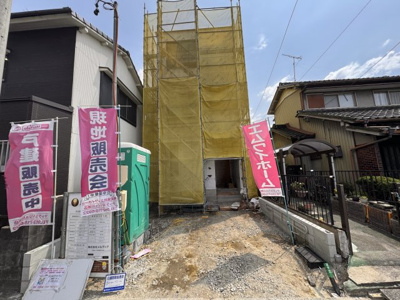 【外観】 | MELDIA守山区鳥羽見全１棟【仲介手数料無料　鳥羽見小】 | 今すぐのご案内可能です！→  0120-336-922　までお気軽にお問い合わせください。