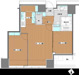 【間取り】 | Ｗｈｉｔｅ　Ｔｏｗｅｒ　Ｈａｍａｍａｔｓｕｃｈｏ