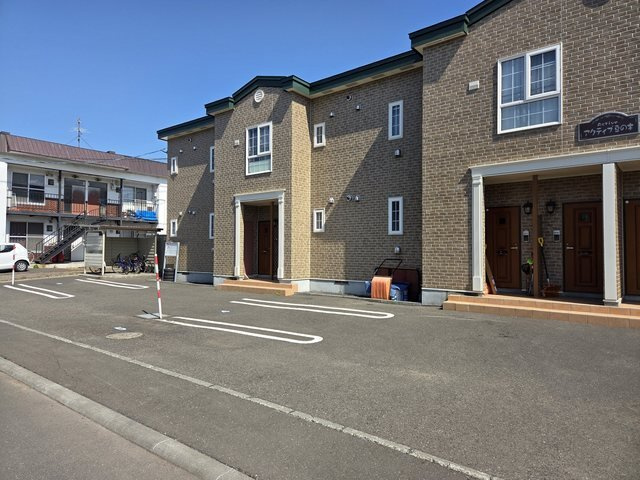 アクティブ豆の木の駐車場