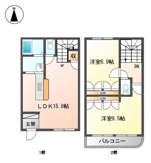 forest　高城台の間取り