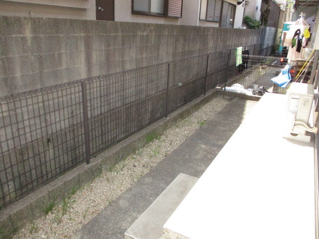 グリーンフィールドＢのバルコニー