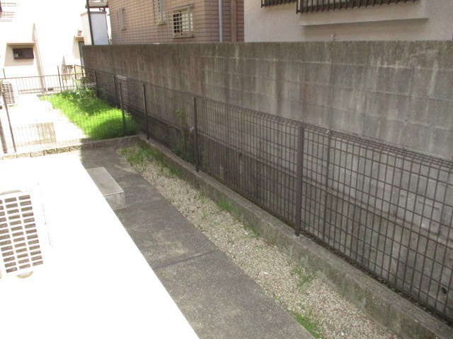 グリーンフィールドＢのバルコニー