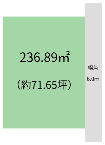 和歌山市関戸４丁目　土地の土地図