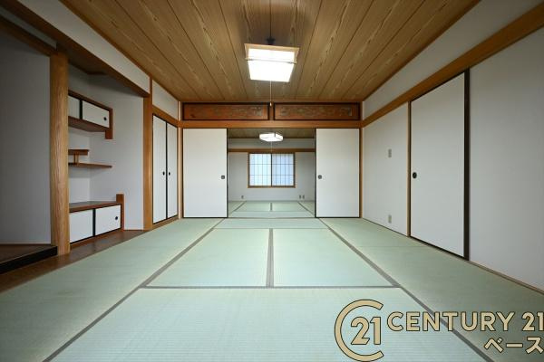 大和高田市今里川合方　一戸建の和室|■現地撮影写真■二間続きの和室です！