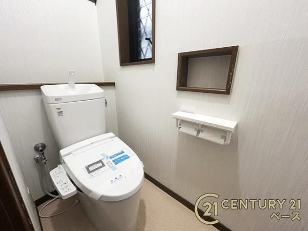 桜井市西之宮　一戸建のトイレ|■現地撮影写真■リフォーム済みの綺麗なお手洗いです！