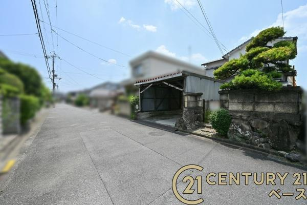 橿原市葛本町の売地の前面道路含む現地写真|■現地撮影写真■雰囲気の良い閑静な住宅地です！