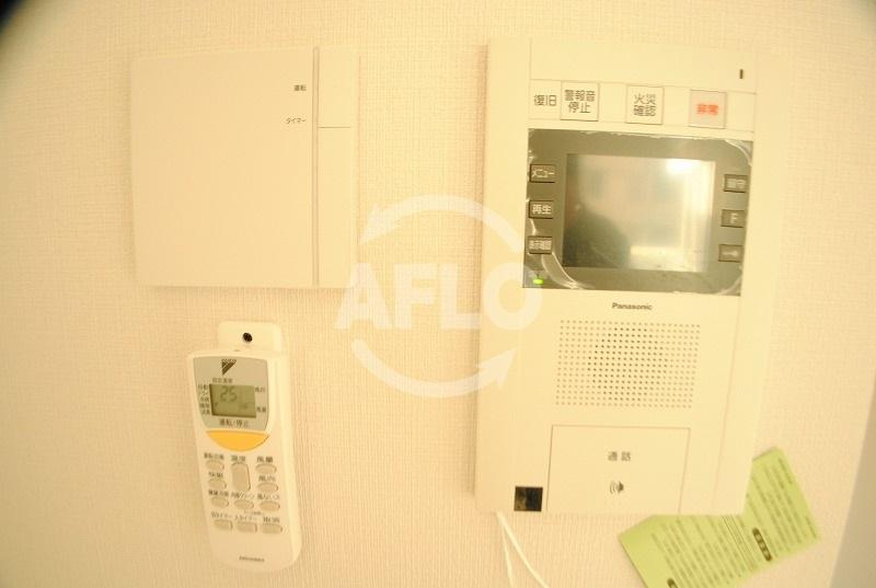 エステムプラザ大手前エヴァースのセキュリティ|エステムプラザ大手前エヴァース　モニター付きインターフォン