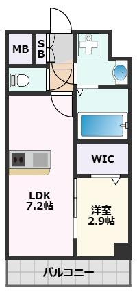 【間取り】 | ファーストフィオーレ吹田ウインズテラス