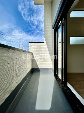 葛飾区東水元3丁目新築分譲住宅のバルコニー|バルコニー