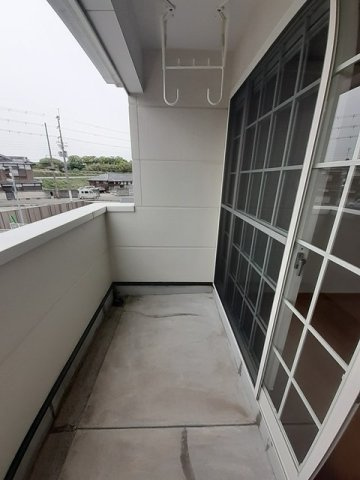 オニオンハイツのバルコニー