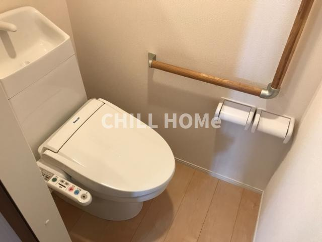 ショコラのトイレ|当社、チルホームのHPもご覧ください(^^)/物件情報多数♪