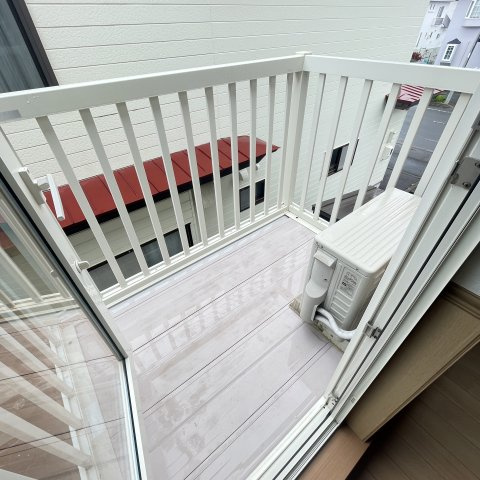 ハイツひとみ２５のバルコニー