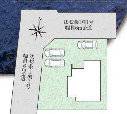 【区画図】 | ファーストタウン川西市第１８水明台 | 区画図