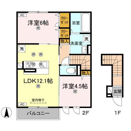 【間取り】 | BeneⅡ