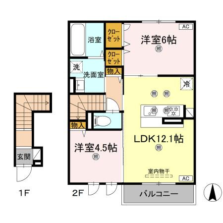 【間取り】 | BeneⅡ