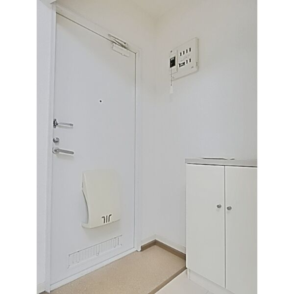 コーポ藤塚の玄関|別部屋同一間取りのお写真となります。
