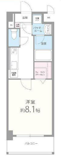 モントーレヒルズ東櫛原の間取り