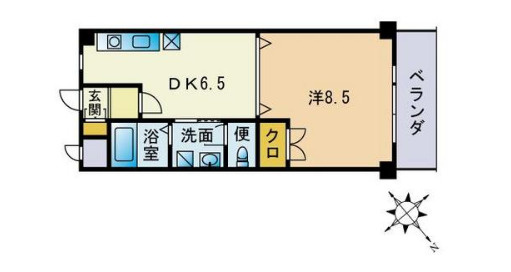 クラウンVの間取り