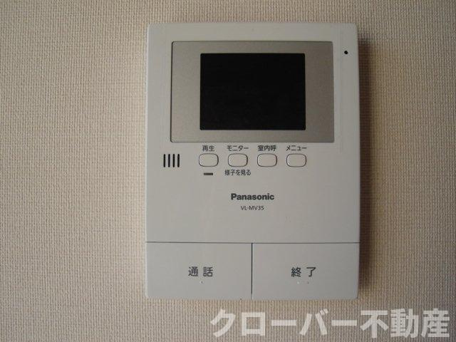 アジュールのセキュリティ|カメラ付インターホン
