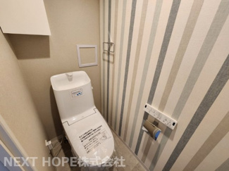 【トイレ】 | リバーサイドコープ出来島 | 新品のトイレです♪水廻り全てが新品で新築気分でご入居していただけます！！