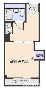 山崎第8マンションの間取り