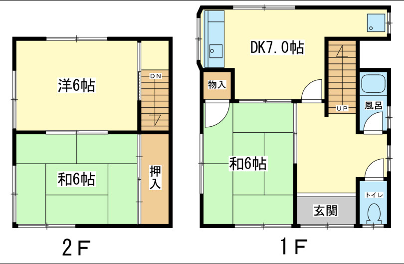 西庄甲田中借家