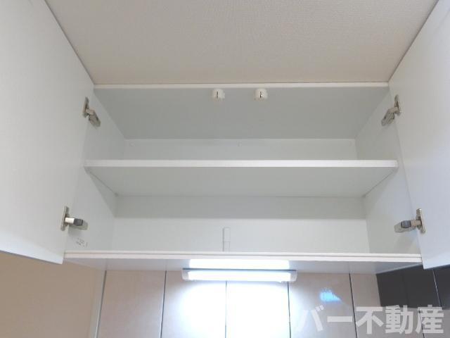リリアのキッチン|キッチン上収納