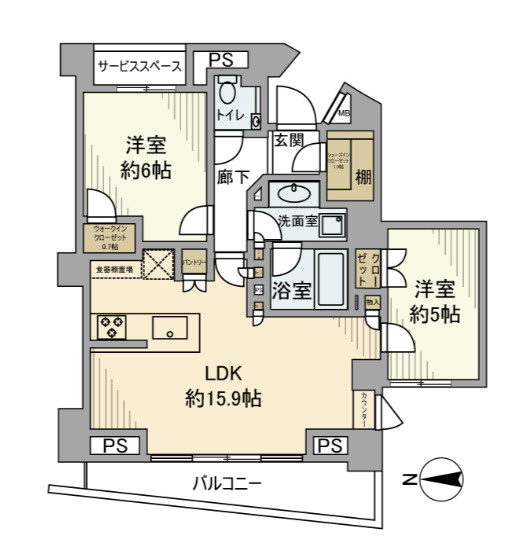パークホームズ世田谷豪徳寺　　翠景邸