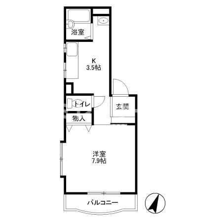 ケンハイムの間取り