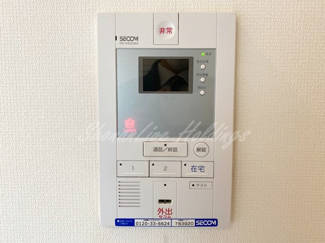 藤沢市円行１丁目の賃貸マンションのセキュリティ