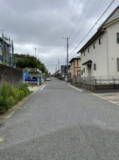 【前面道路含む現地写真】 | 木更津市畑沢南　土地　君津駅