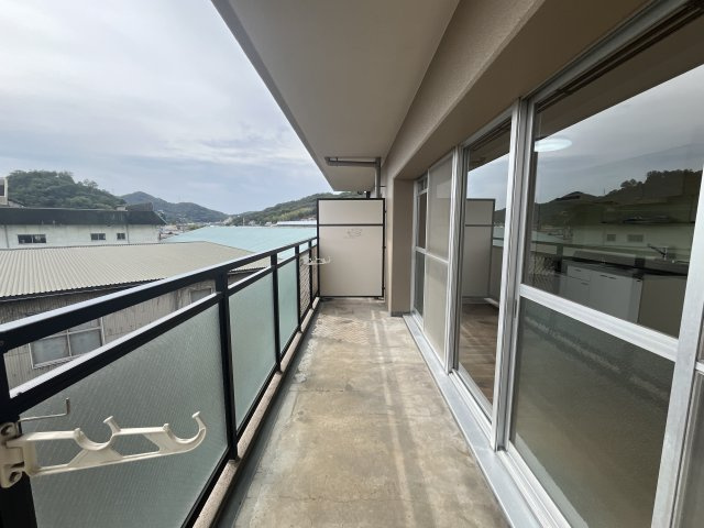 シルトクレーテ青山のバルコニー