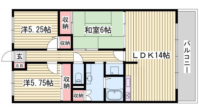 シルトクレーテ青山の間取り
