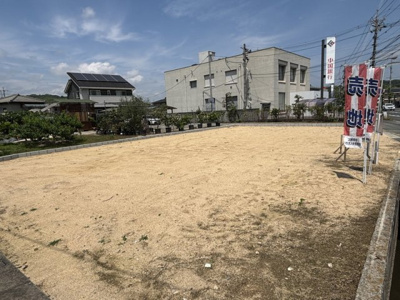 【外観】 | 土地　金光町占見新田　全1区画　102.13坪 | 土地外観。西側より撮影。