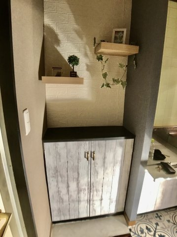 コンバーチブルの玄関|ゆったりとした玄関です