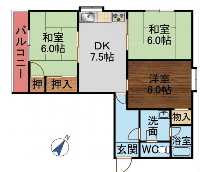 ピュアライフ長草A棟