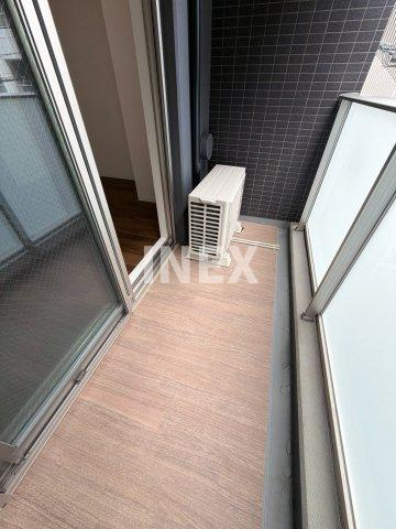横浜市磯子区磯子３丁目の賃貸マンションのバルコニー