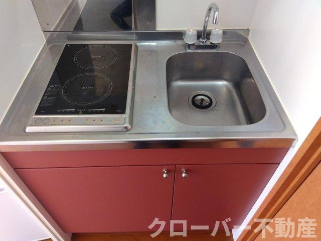 レオパレス久米東のキッチン