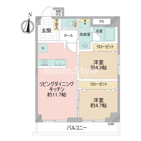 ゾンネンハイム牛込の間取り|お問合せはお電話でもお受付しております。
03-6450-5211