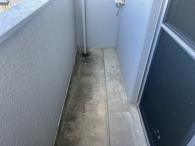 岡嶋グリーンハイツのバルコニー