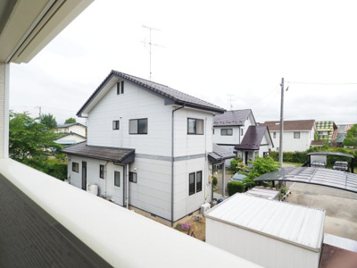 【展望】 | Cradle garden　伊達市保原町西町第6　1号棟 | ★内覧予約でブランド米2kg★