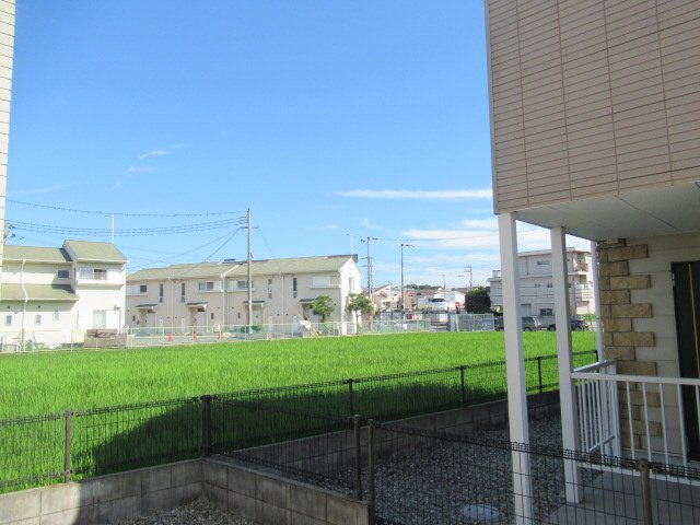 神戸市西区伊川谷町潤和のアパートの展望