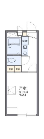 レオパレスシーブリーズの間取り