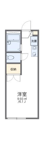 レオパレス橋本の間取り